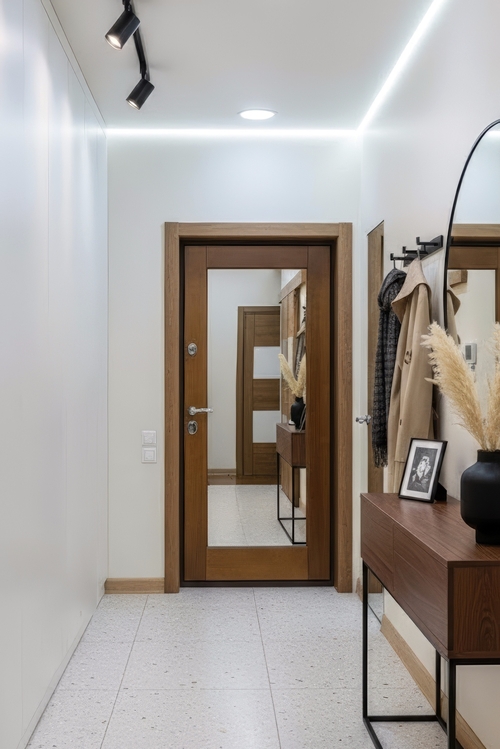 Входная дверь с зеркалом Входная дверь с зеркалом